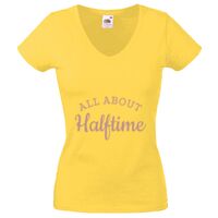 Lady-fit Valueweight V-Neck T-Shirt Thumbnail