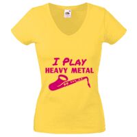 Lady-fit Valueweight V-Neck T-Shirt Thumbnail