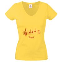 Lady-fit Valueweight V-Neck T-Shirt Thumbnail