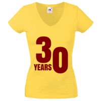 Lady-fit Valueweight V-Neck T-Shirt Thumbnail