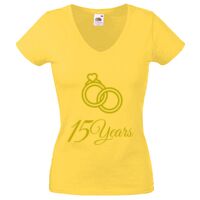 Lady-fit Valueweight V-Neck T-Shirt Thumbnail