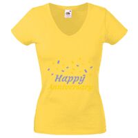 Lady-fit Valueweight V-Neck T-Shirt Thumbnail