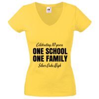 Lady-fit Valueweight V-Neck T-Shirt Thumbnail