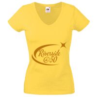 Lady-fit Valueweight V-Neck T-Shirt Thumbnail