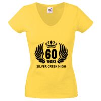 Lady-fit Valueweight V-Neck T-Shirt Thumbnail