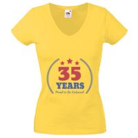 Lady-fit Valueweight V-Neck T-Shirt Thumbnail