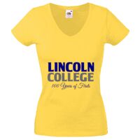 Lady-fit Valueweight V-Neck T-Shirt Thumbnail