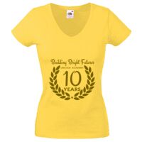 Lady-fit Valueweight V-Neck T-Shirt Thumbnail