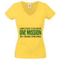 Lady-fit Valueweight V-Neck T-Shirt Thumbnail