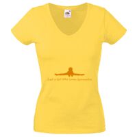 Lady-fit Valueweight V-Neck T-Shirt Thumbnail