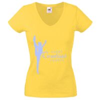 Lady-fit Valueweight V-Neck T-Shirt Thumbnail