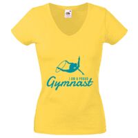 Lady-fit Valueweight V-Neck T-Shirt Thumbnail