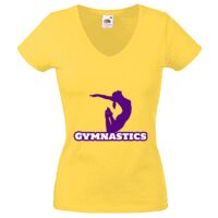 Lady-fit Valueweight V-Neck T-Shirt Thumbnail