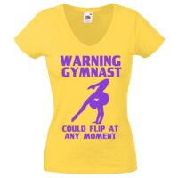 Lady-fit Valueweight V-Neck T-Shirt Thumbnail