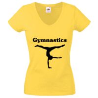 Lady-fit Valueweight V-Neck T-Shirt Thumbnail
