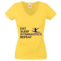 Lady-fit Valueweight V-Neck T-Shirt Thumbnail