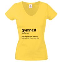 Lady-fit Valueweight V-Neck T-Shirt Thumbnail
