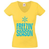 Lady-fit Valueweight V-Neck T-Shirt Thumbnail