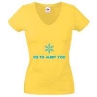 Lady-fit Valueweight V-Neck T-Shirt Thumbnail