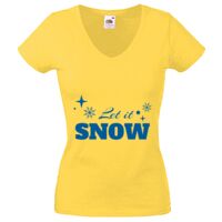 Lady-fit Valueweight V-Neck T-Shirt Thumbnail