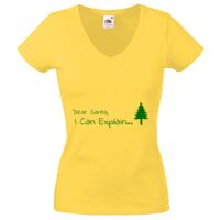 Lady-fit Valueweight V-Neck T-Shirt Thumbnail