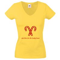 Lady-fit Valueweight V-Neck T-Shirt Thumbnail