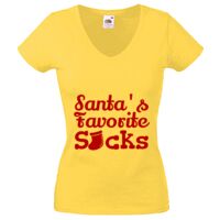 Lady-fit Valueweight V-Neck T-Shirt Thumbnail