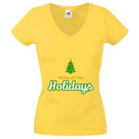 Lady-fit Valueweight V-Neck T-Shirt Thumbnail