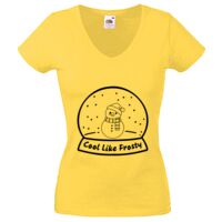 Lady-fit Valueweight V-Neck T-Shirt Thumbnail