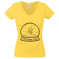 Lady-fit Valueweight V-Neck T-Shirt Thumbnail