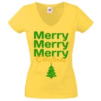 Lady-fit Valueweight V-Neck T-Shirt Thumbnail